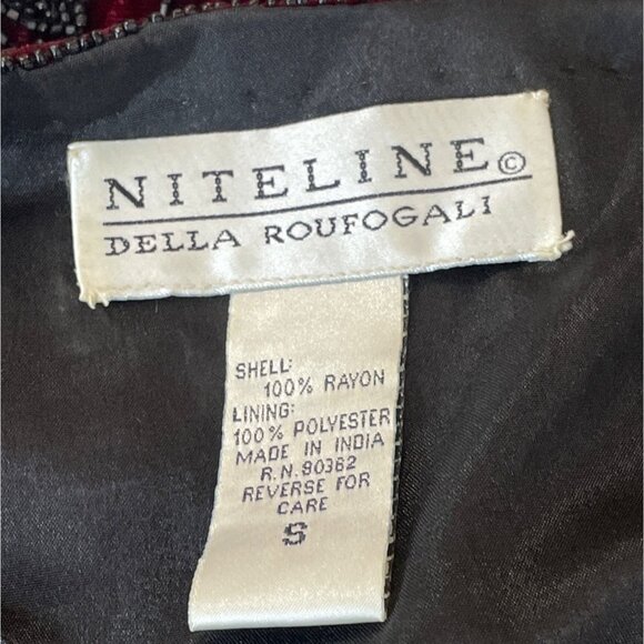 Vintage Niteline Women's Red Blazer Sz S - Picture 4 of 5